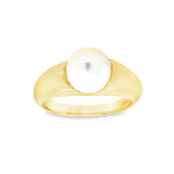 Pre Owned 9ct Pearl Ring ZX49